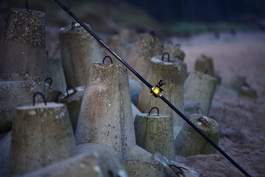 wędka do surfcastingu na plaży